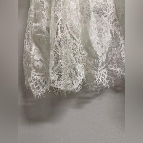 Engineered Lace Kimono Robe - Picture 3 of 6